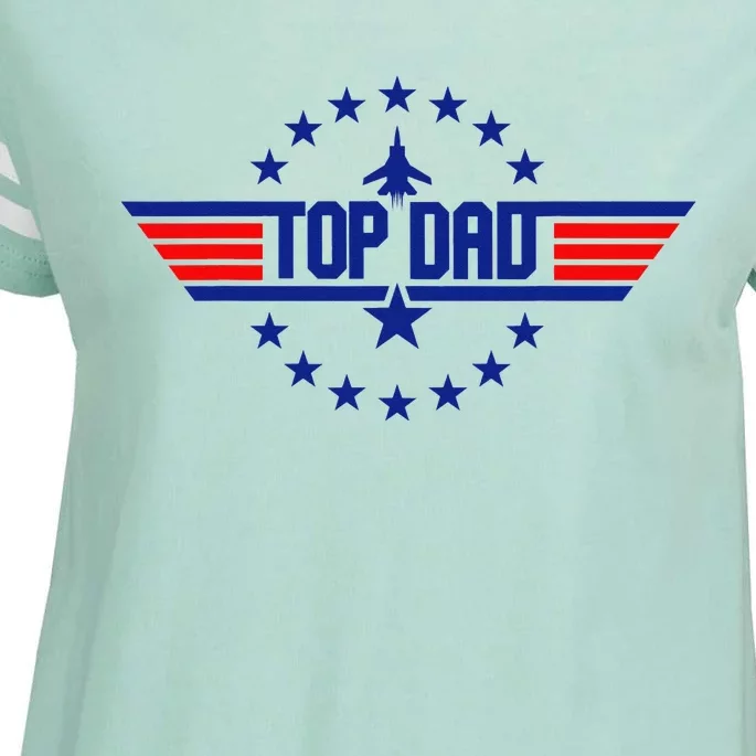 Gift from Top Dad Father's Day Enza Ladies Jersey Football T-Shirt