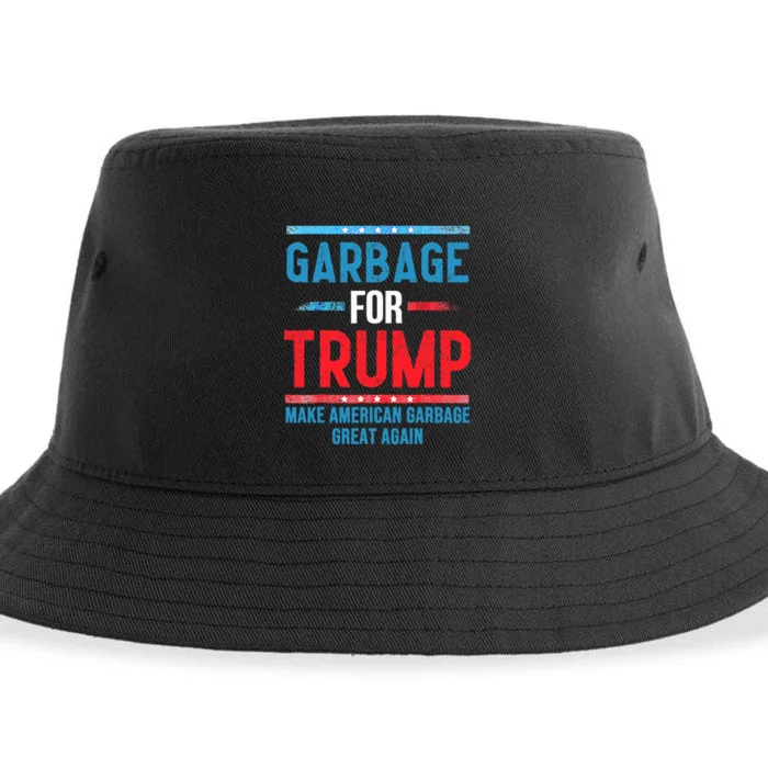 Garbage For Trump Make American Garbage Great Again Sustainable Bucket Hat