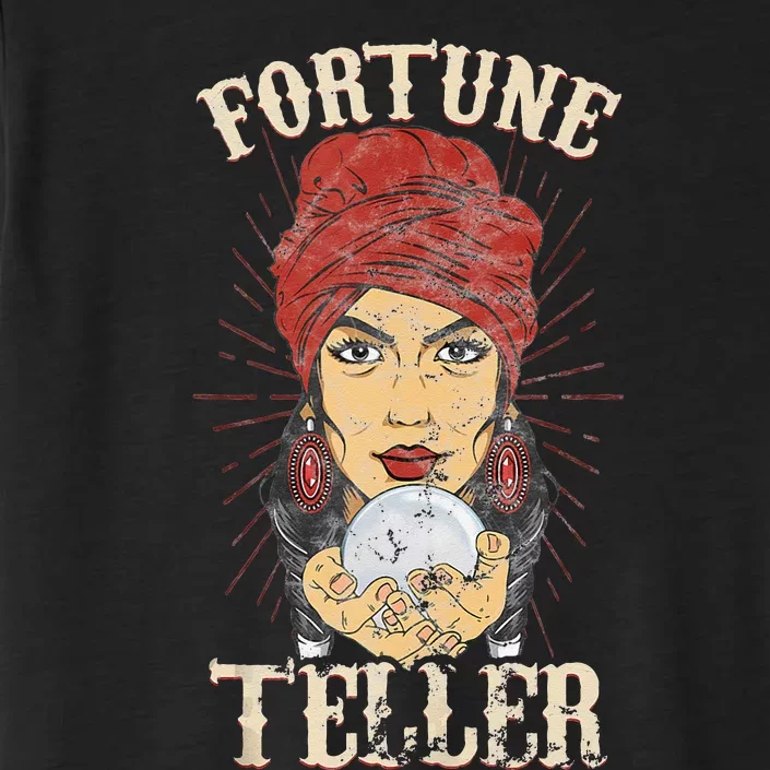 Gypsy Fortune Teller Psychic Fortune Teller Costume ChromaSoft Performance T-Shirt