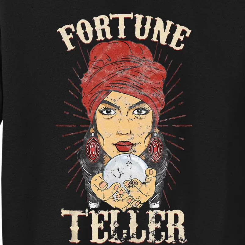 Gypsy Fortune Teller Psychic Fortune Teller Costume Tall Sweatshirt