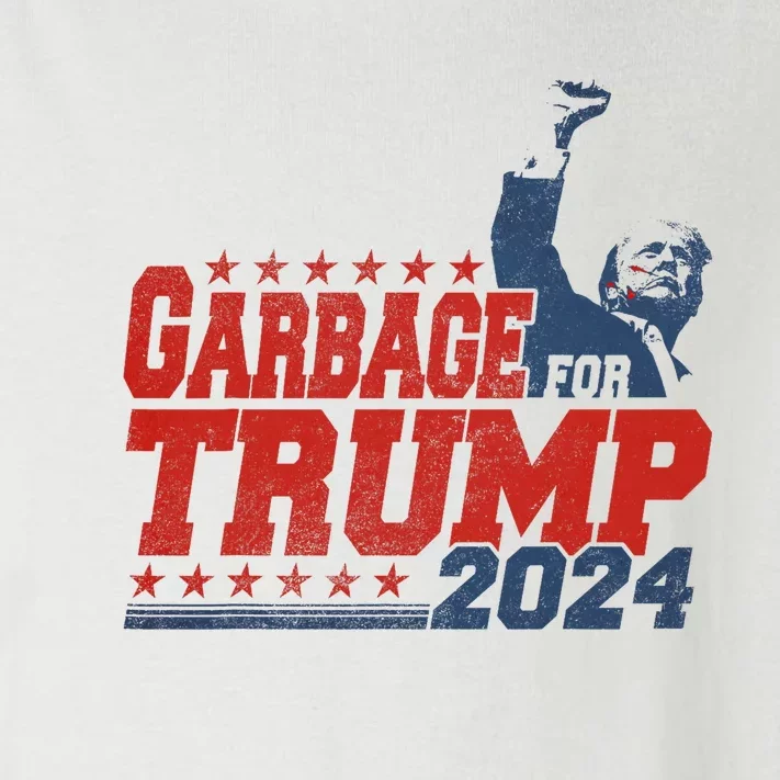 Garbage For Trump 2024 Toddler Long Sleeve Shirt