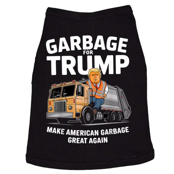 Garbage For Trump Doggie Tank