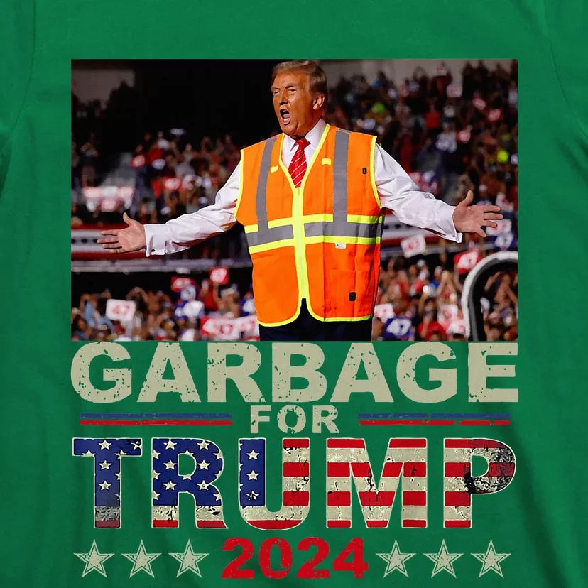 Garbage For Trump 2024 Trump Supporter T-Shirt