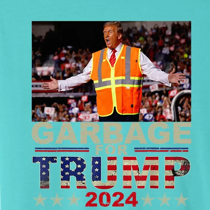 Garbage For Trump 2024 Trump Supporter ChromaSoft Performance T-Shirt