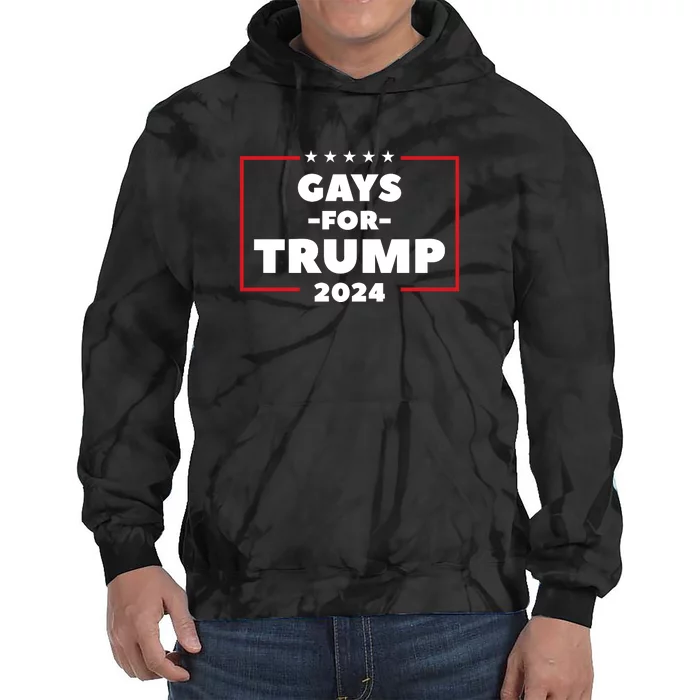 Gays For Trump Tie Dye Hoodie