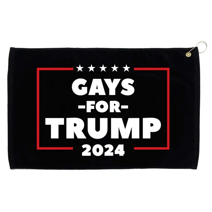 Gays For Trump Grommeted Golf Towel