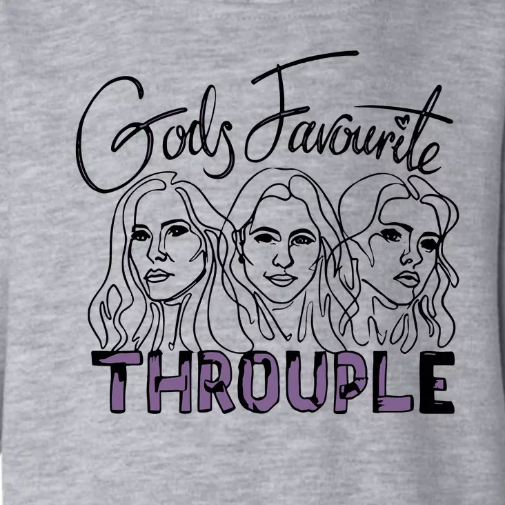 God’S Favourite Throuple Toddler Hoodie