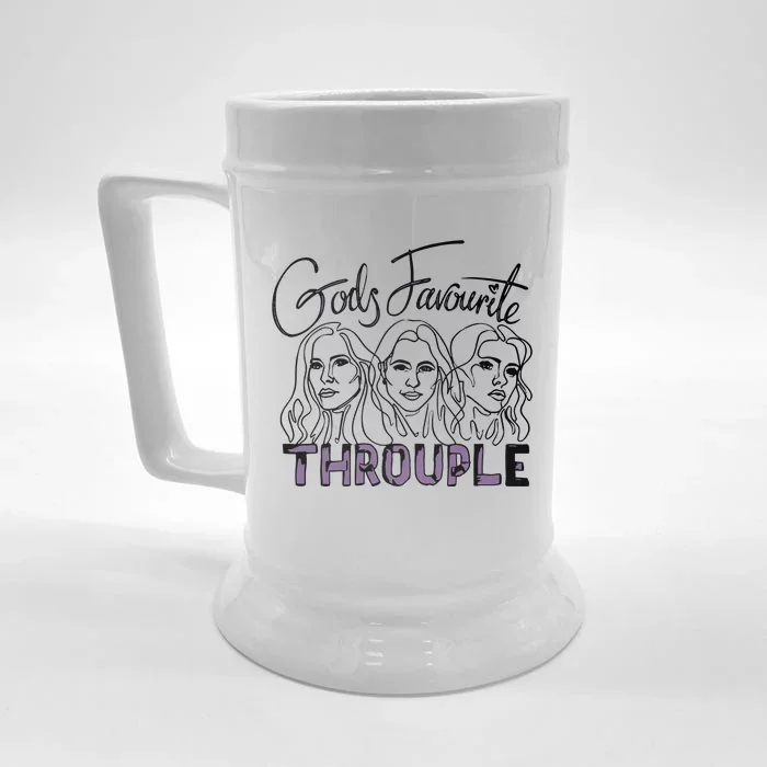 God’S Favourite Throuple Front & Back Beer Stein