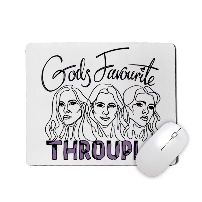 God’S Favourite Throuple Mousepad