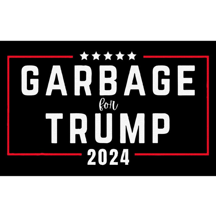 Garbage For Trump 2024 Bumper Sticker