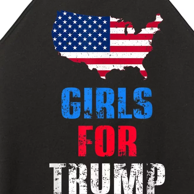 GIRLS FOR TRUMP 2024 Women’s Perfect Tri Rocker Tank