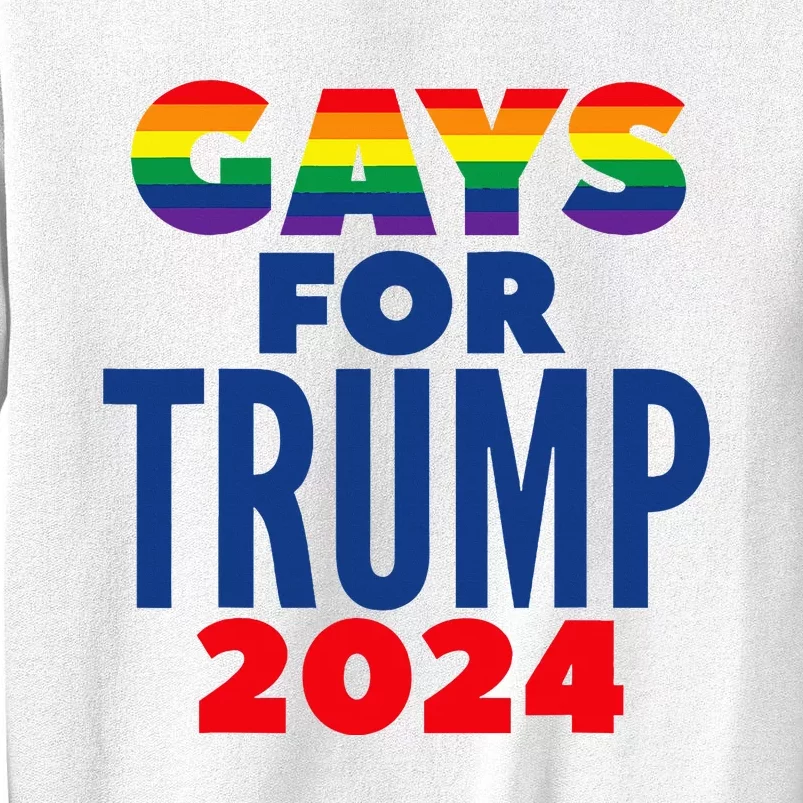 Gays For Trump 2024 Election Sweatshirt