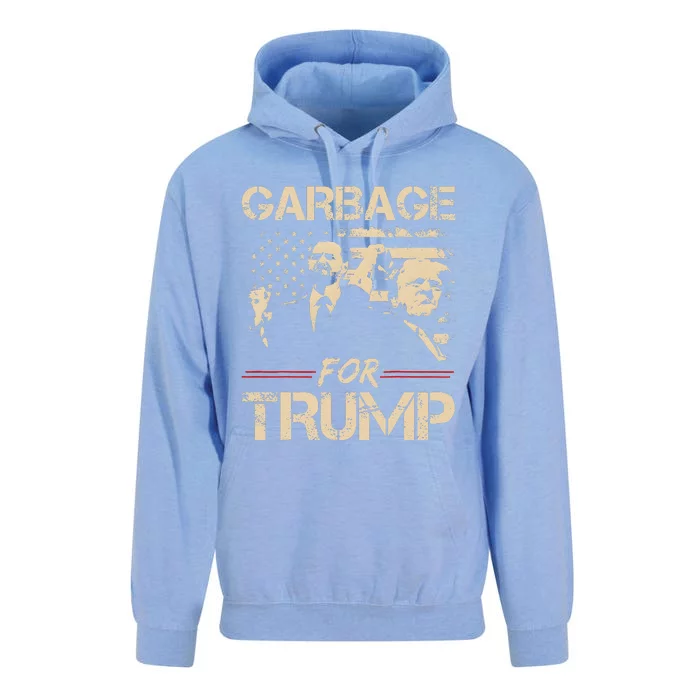 Garbage For Trump Make American Garbage Great Again Unisex Surf Hoodie