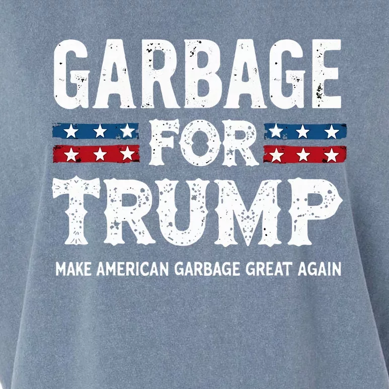 Garbage For Trump Make American Garbage Great Again Garment-Dyed Women's Muscle Tee