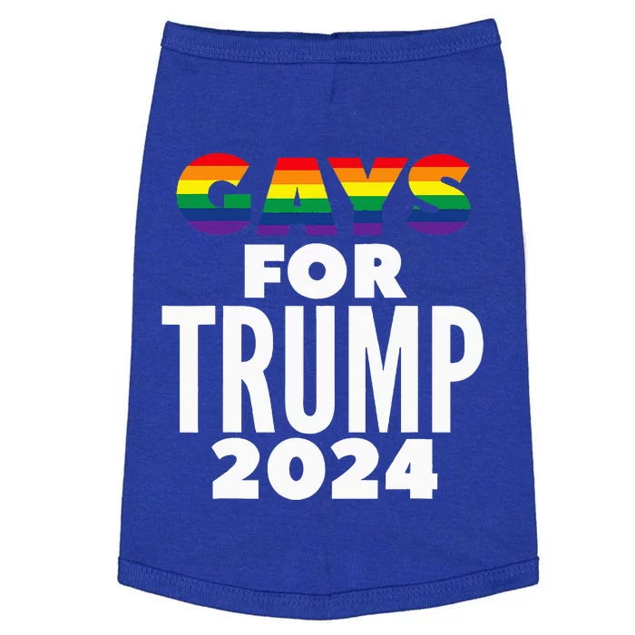 Gays For Trump 2024 Election Vote Doggie Tank