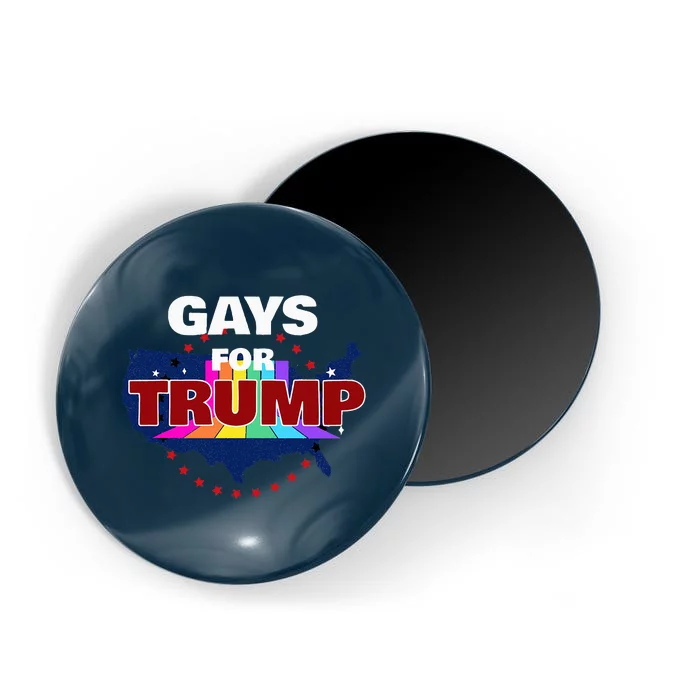 Gays For Trump 2024 Pro Reelect Donald Trump Magnet