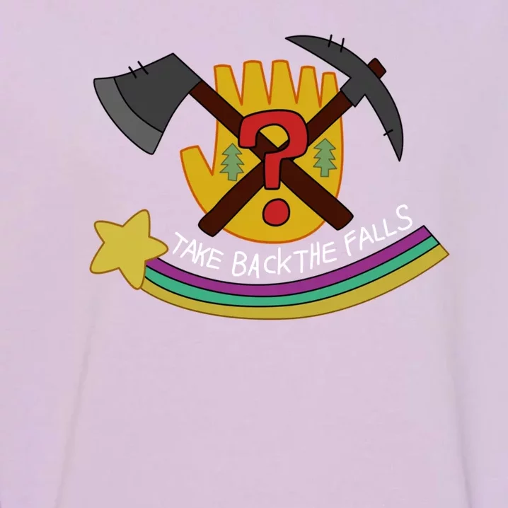 Gravity Falls Take Back The Falls Garment-Dyed Sweatshirt