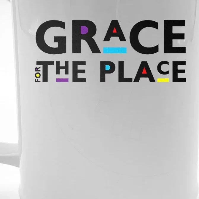 Grace For The Place Front & Back Beer Stein