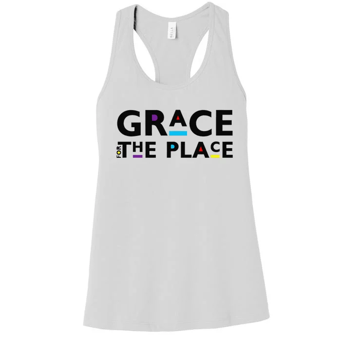 Grace For The Place Women's Racerback Tank