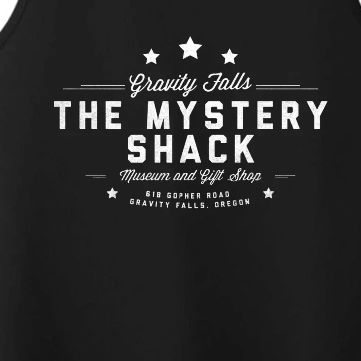 Gravity Falls The Mystery Shack Performance Tank