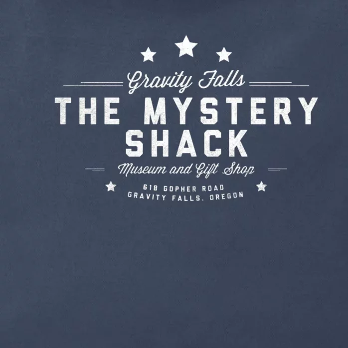 Gravity Falls The Mystery Shack Zip Tote Bag