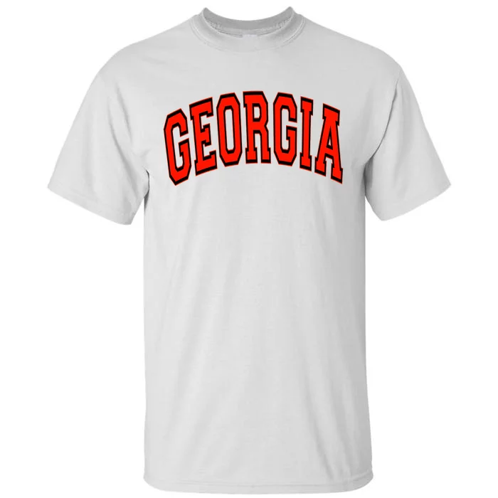 Georgia Football UGA Champion Championship Lover Tall T-Shirt