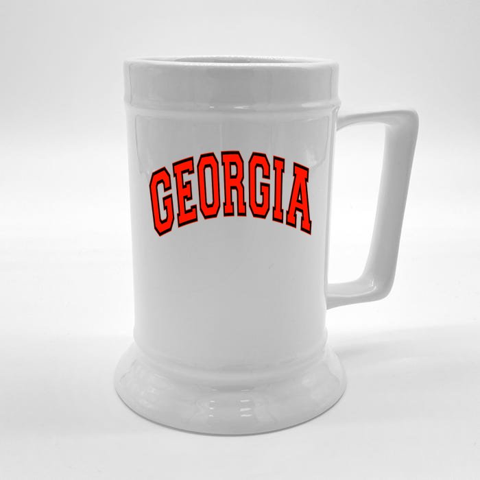 Georgia Football UGA Champion Championship Lover Front & Back Beer Stein