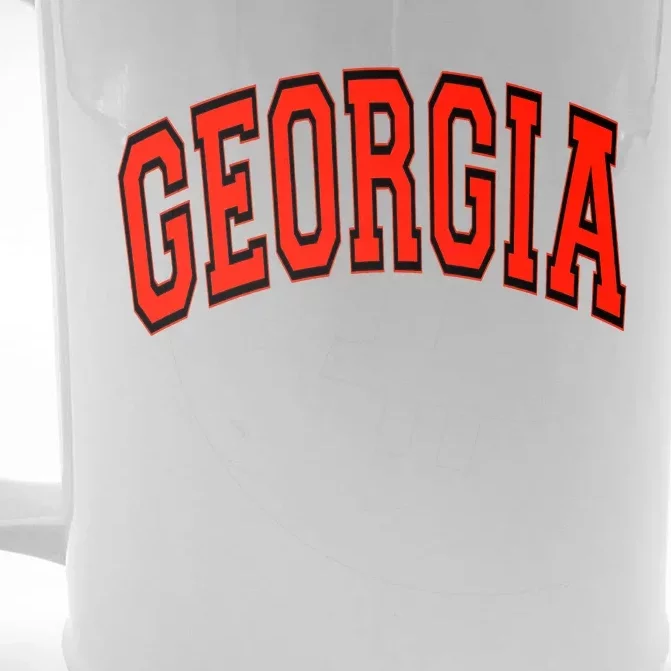 Georgia Football UGA Champion Championship Lover Front & Back Beer Stein