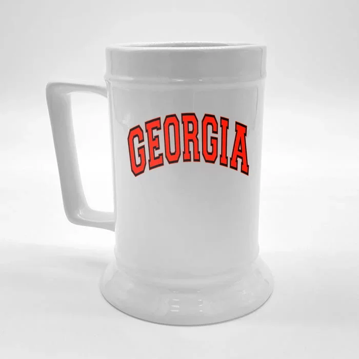 Georgia Football UGA Champion Championship Lover Front & Back Beer Stein