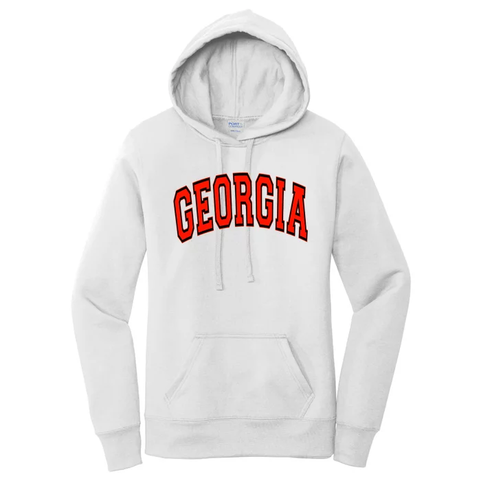 Georgia Football UGA Champion Championship Lover Women's Pullover Hoodie