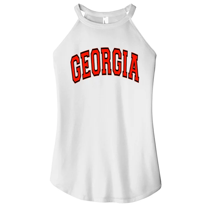 Georgia Football UGA Champion Championship Lover Women’s Perfect Tri Rocker Tank