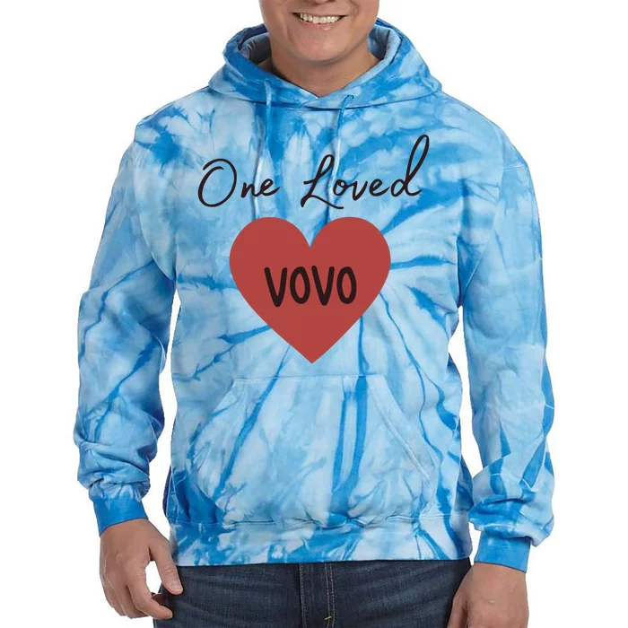 Gift For Vovo Tie Dye Hoodie