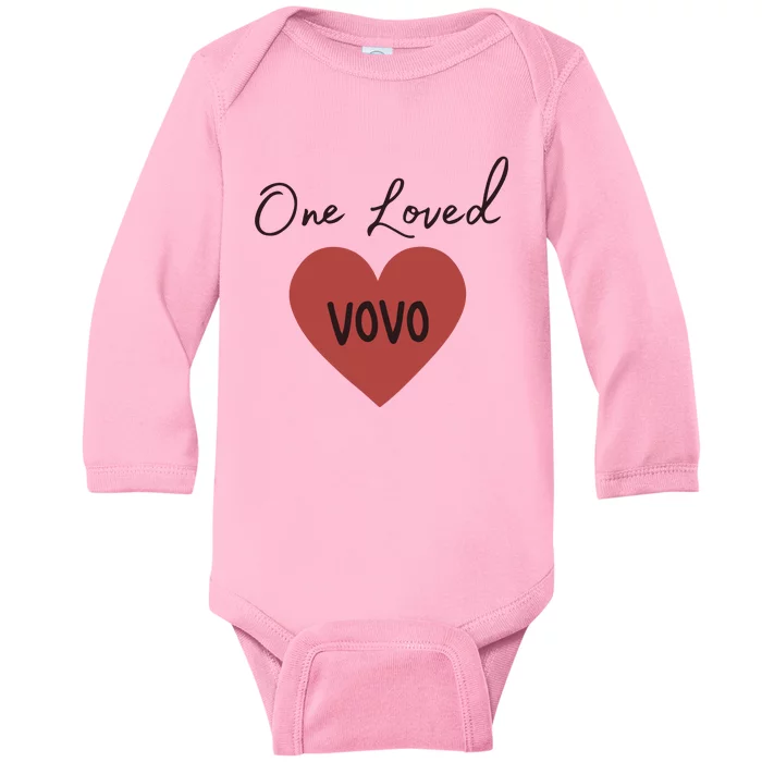 Gift For Vovo Baby Long Sleeve Bodysuit