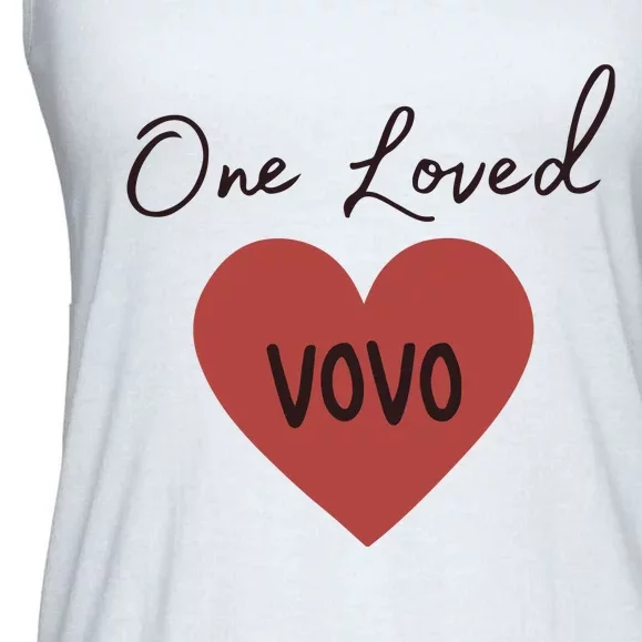 Gift For Vovo Ladies Essential Flowy Tank