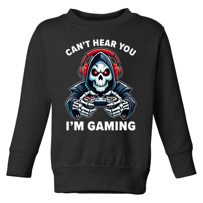 Gamer For Video Games Gamer Toddler Sweatshirt