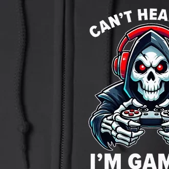 Gamer For Video Games Gamer Full Zip Hoodie