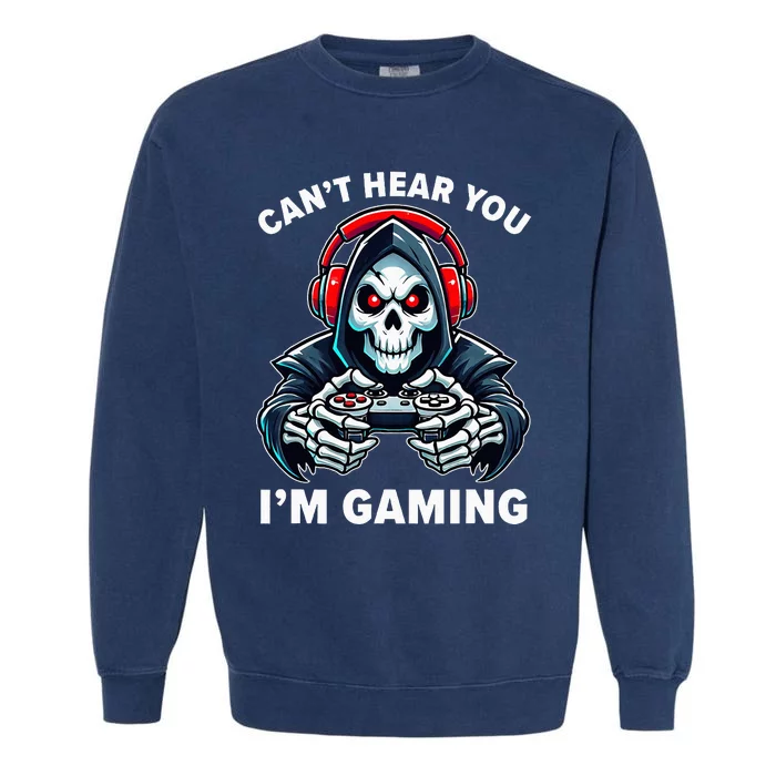 Gamer For Video Games Gamer Garment-Dyed Sweatshirt