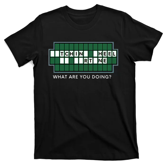 Gift for Wheel and Game Show Lovers, Fortune Word Puzzles T-Shirt