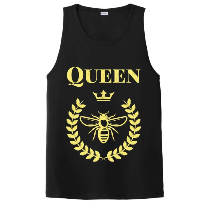 Gifts For Wives And Moms Queen Bee Gift Performance Tank