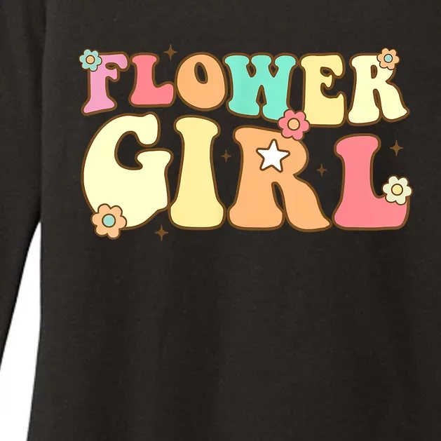 Groovy Flower Wedding Proposal Flower Womens CVC Long Sleeve Shirt