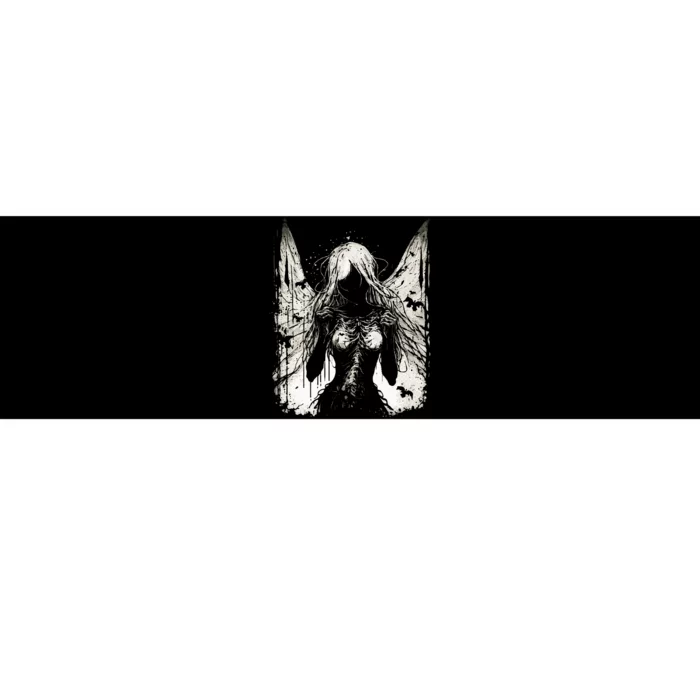 Goth Fairy Witch Fairycore Horror Occult Dark Art Aesthetic Bumper Sticker