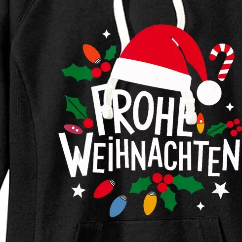 German Family Weihnachts Familie 2024 Merry Christmas Tank Top Women's Fleece Hoodie