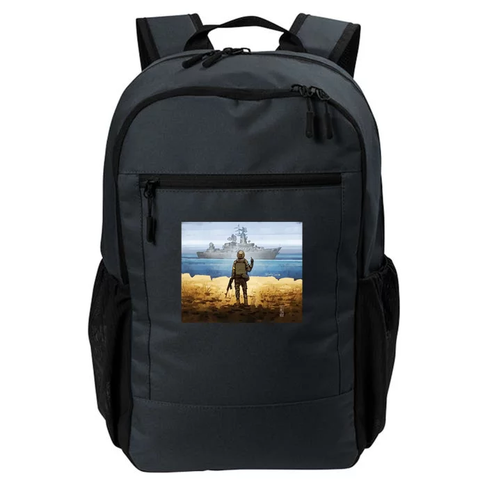 Go F Yourself Postage Stamp Daily Commute Backpack