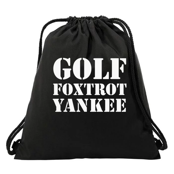 Golf Foxtrot Yankee GFY Funny Military Rude Women's Perfect Tri