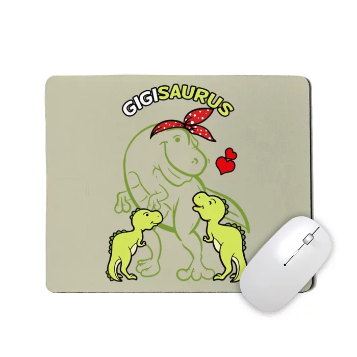 Gigisaurus Gigi 2 Dinosaur Mother's Day Mousepad