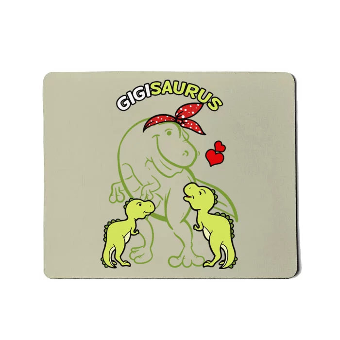 Gigisaurus Gigi 2 Dinosaur Mother's Day Mousepad