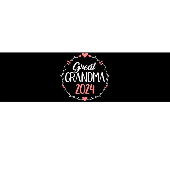 Great Grandma 2024 For Pregnancy Announcement Bumper Sticker