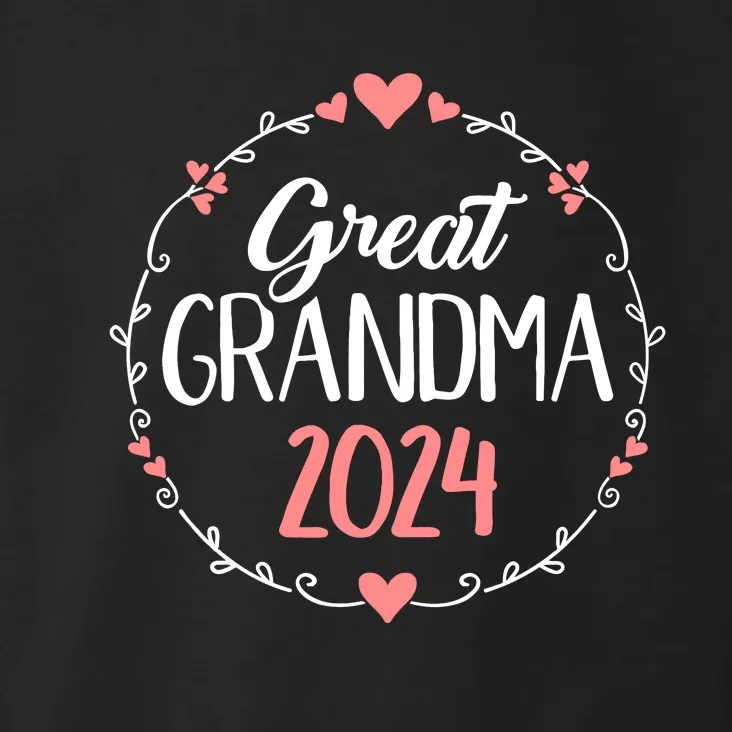 Great Grandma 2024 For Pregnancy Announcement Toddler Hoodie