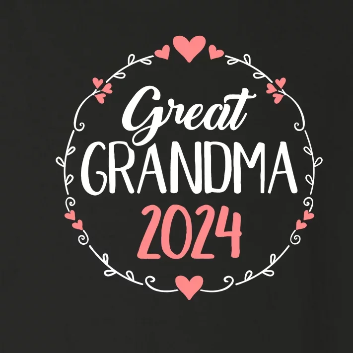 Great Grandma 2024 For Pregnancy Announcement Toddler Long Sleeve Shirt