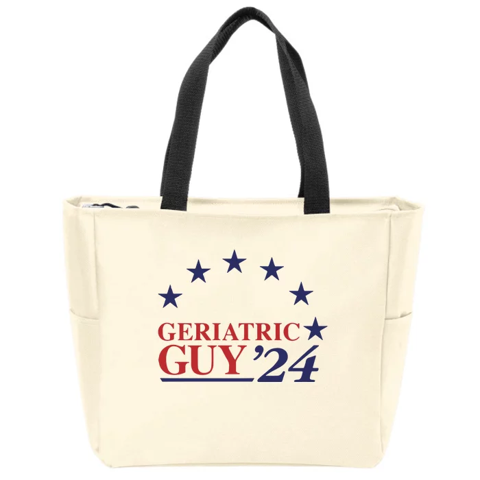 Geriatric Guy 2024 Zip Tote Bag